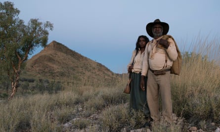 Hamilton Morris as Sam Kelly and Natassia Gorey-Furber as Lizzie in Sweet Country