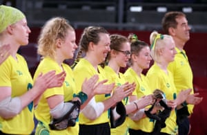 Giocatori australiani.