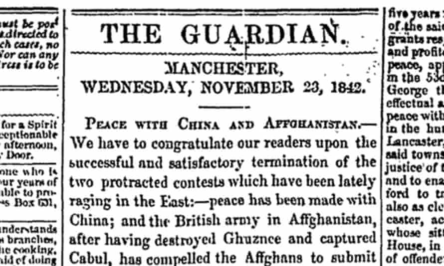 Manchester Guardian, 23 November, 1842