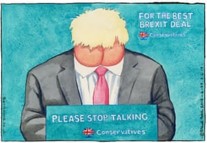 Steve Bell On Boris Johnson S Election Campaigning Cartoon Opinion The Guardian