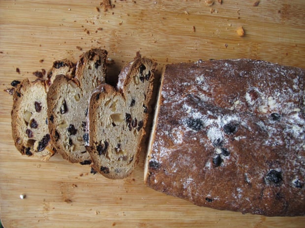 Plain flour and vanilla in A Sausage Has Two’s stollen.
