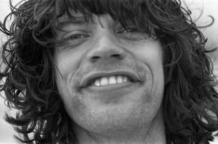 Jagger smiling