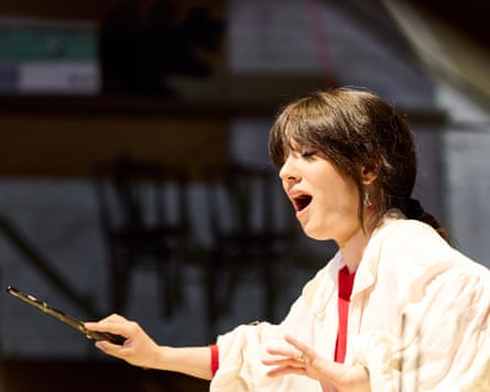 Behind the scenes during rehearsals for L’Orfeo by Monteverdi at Glyndebourne