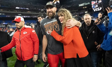 The relationship between Chiefs tight end Travis Kelce and Taylor Swift has given Sunday’s Super Bowl added attention