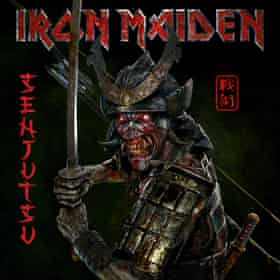 The cover of Iron Maiden’s Senjutsu.