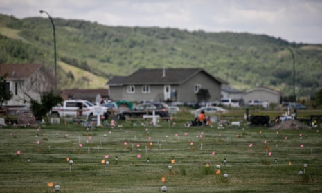 Unmarked graves were found at a former Catholic school in Saskatchewan, Canada