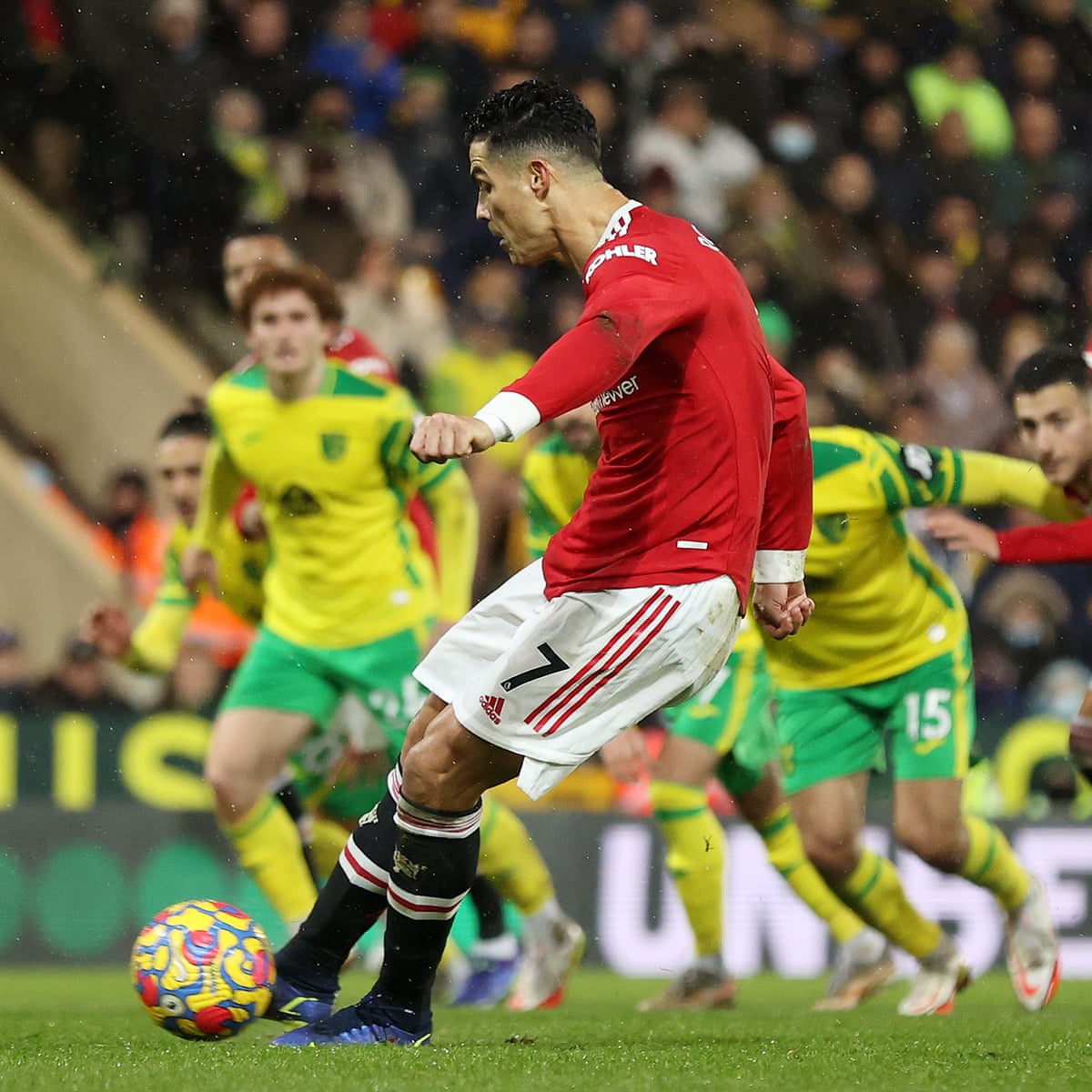Cristiano Ronaldo's penalty gives Manchester United win over Norwich | Premier League | The Guardian
