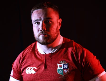 Zander Fagerson in 2025 British & Irish Lions kit