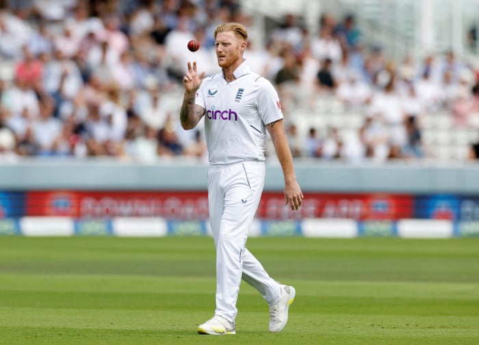 Ben Stokes with the new ball. Here we go.