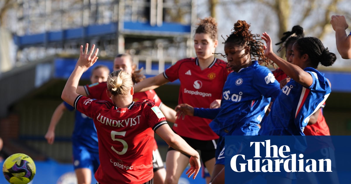 Girma winner sinks Manchester United to send Chelsea into Women’s FA Cup quarter-finals