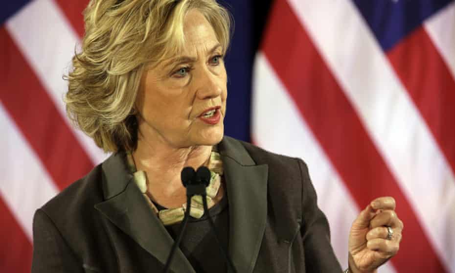 Hillary Clinton makes a speech at New York University on capital gains taxes