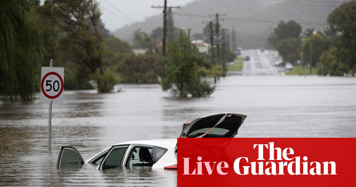 NSW weather live updates: Gladys Berejiklian says mid north coast experiencing once in a century event