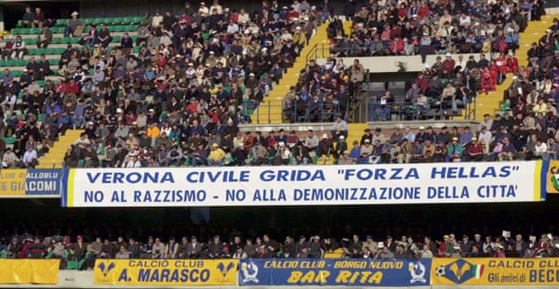 Verona fans in February 2001