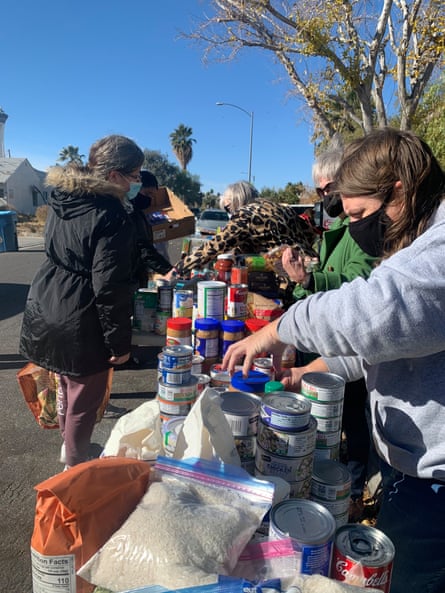 The pantry distributed oils, spices, flours and condiments, staples that aren’t always offered at traditional food pantries.