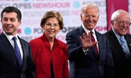 Iowa Sanders Biden And Buttigieg In Three Way Tie As Caucuses Loom Us Elections 2020 The Guardian