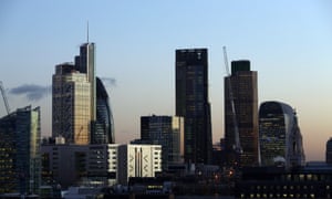 Skyscrapers in the City of London.