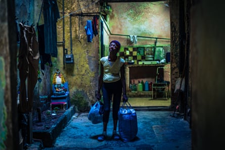 Marta, 62, runs errands for her neighbours in order to earn some extra money