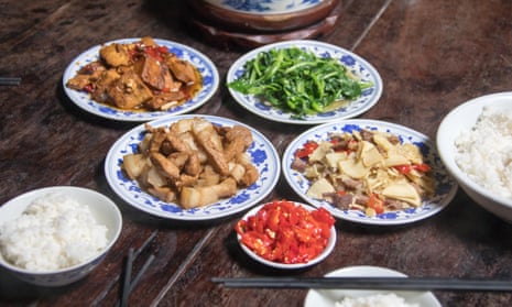 It is seen as polite to order more food than needed in restaurants in China.