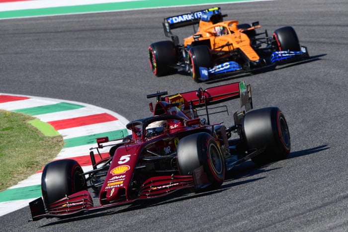 Lewis Hamilton Dominates Qualifying Again To Take Tuscan F1 Gp Pole Sport The Guardian