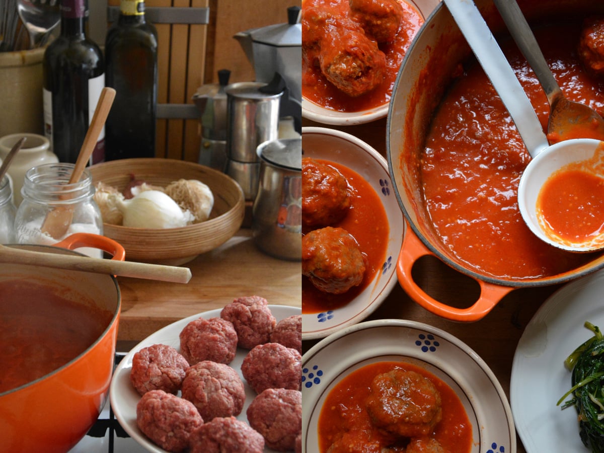 Rachel Roddy S Recipe For Poached Meatballs Food The Guardian