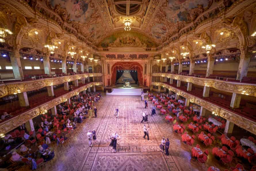 Agency photographer of the year – 2021 shortlist | World news 52 Dancers take to the famous Blackpool Tower Ballroom and move to the sound of the famous Wurlitzer organ on August 05. The historic ballroom, familiar to British TV viewers as the home of Strictly Come Dancing’s annual ballroom special, reopened in July after closing last spring due to the Covid-19 pandemic