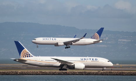 United Airlines jets. UA76 took off from Belfast but was quickly diverted to Ireland’s south-west.