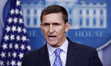 Michael Flynn in 2017. The justice department filed a motion last month to dismiss the case, saying the FBI had insufficient basis to question Flynn in the first place.