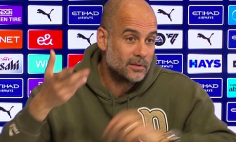 Pep Guardiola laments Eurovision-impacted Manchester City schedule – video