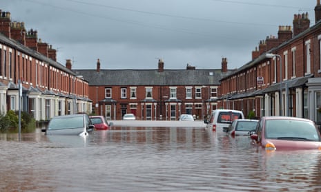 Flooding in Carlisle after Storm Desmond, December 2015