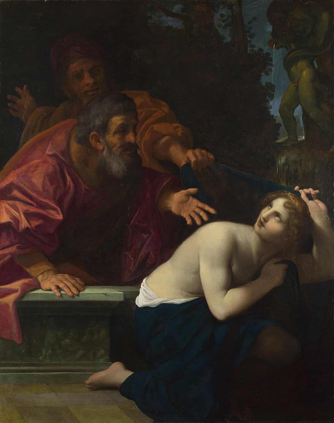 Susannah and the Elders, 1616. Artist: Carracci, Lodovico