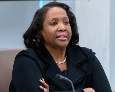 Lisa Cook listens during an open meeting of the Board of Governors at the Federal Reserve, 25 June, 2025.