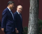 Xi Jinping prepares to welcome Vladimir Putin to China, four days after hosting Donald Trump