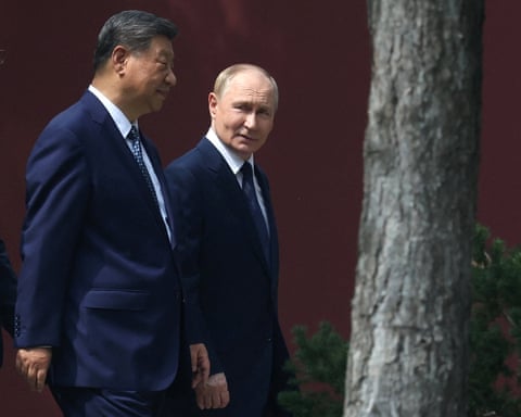 Vladimir Putin and Xi Jinping