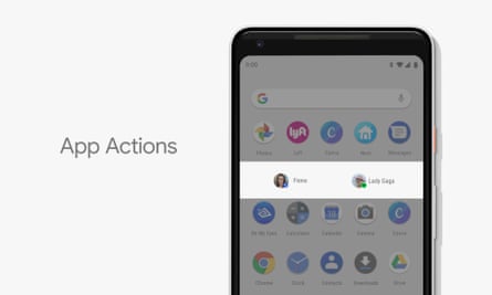Android P is going to try and predict what you want when you want it, whether that’s an app or a particular task within an app.