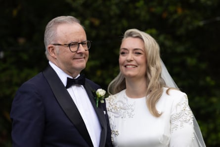 Anthony Albanese and Jodie Haydon.