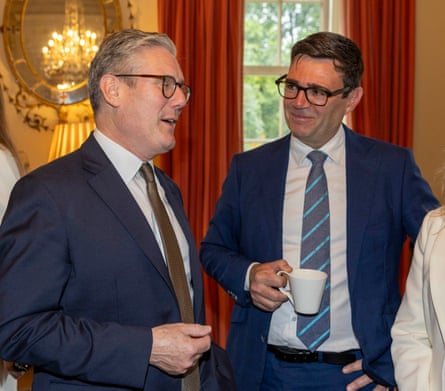 Keir Starmer and Andy Burnham.