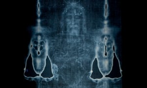 a photographic reproduction of the turin shroud