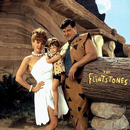 Perkins with Melanie Silver and John Goodman in 1994’s The Flintstones