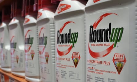 Monsanto’s Roundup is seen in a store in California in 2018.