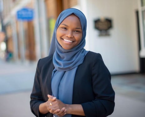 Safiya Khalid, 23, was elected to the city council of Lewiston, Maine.