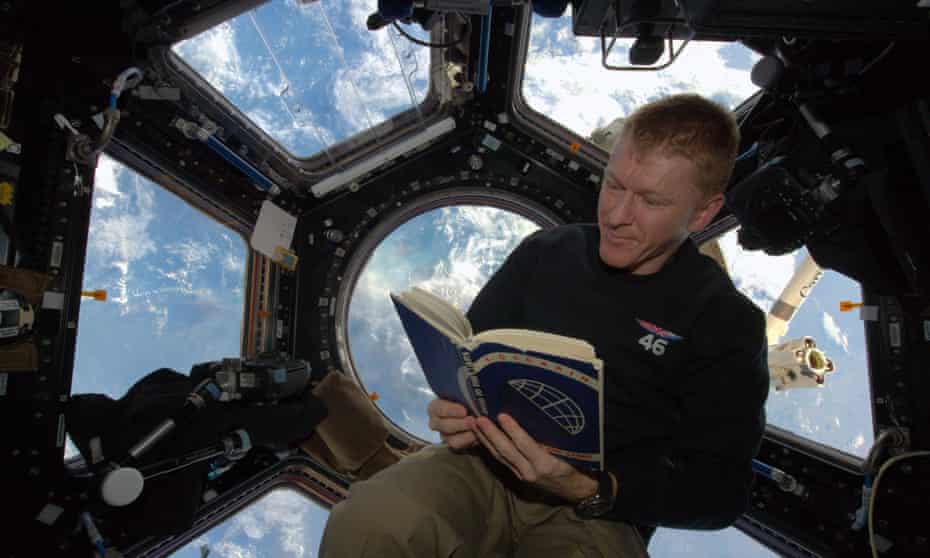 Tim Peake reads Yuri Gagarin’s autobiography