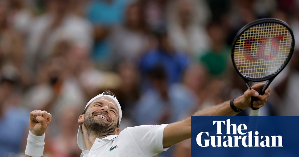 Dimitrov ‘so happy’ to hold off Berrettini fightback in cathartic Wimbledon win