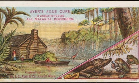 إعلان Ague Cure أواخر القرن التاسع عشر