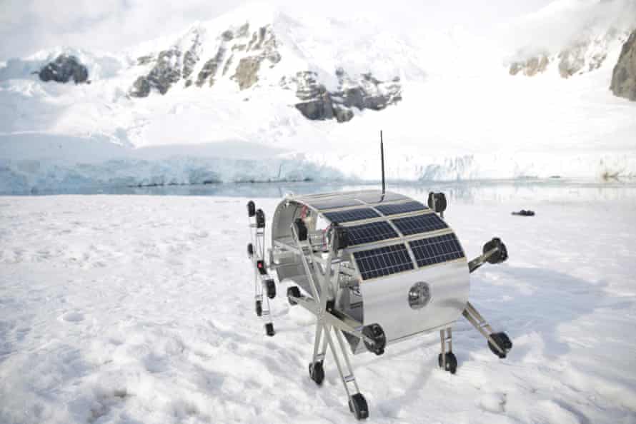 Glaciator robot that went to Antarctica for Quo Artis.