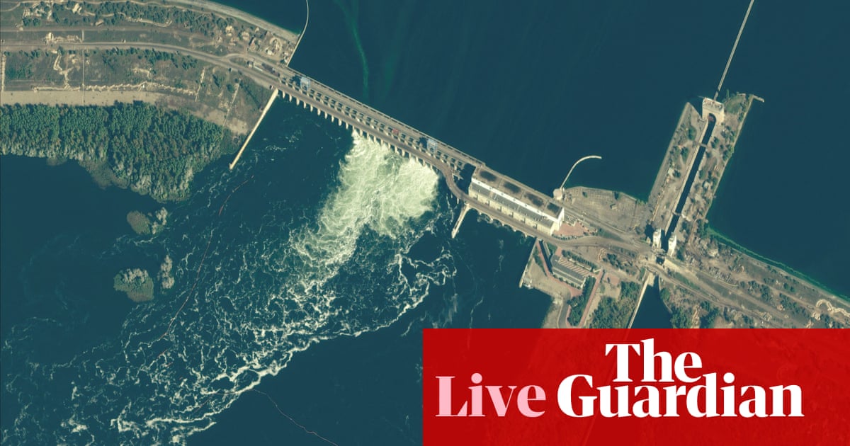 RussiaUkraine war live dam near Kherson destroyed by Russian forces says Ukraine sparking evacuations The Guardian RussiaUkraine war live dam near Kherson destroyed by Russian forces says Ukraine sparking evacuations The Guardian