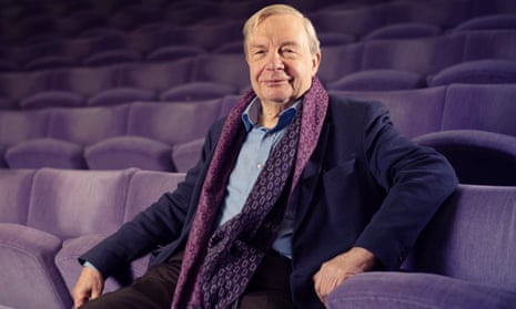 Michael Billington in the Olivier auditorium at the National Theatre in London.