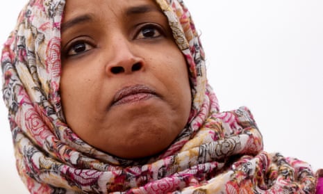 Ilhan Omar said far-right Republican attacks ‘directly endangered my life and that of my family, as well as subjected my staff to traumatic verbal abuse simply for doing their jobs’.
