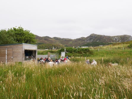 Between Lochinver and Durness, is Crofter’s Kitchen – a modest shack on a working croft by a beautiful sandy beach.