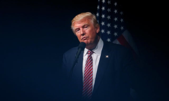 Donald Trump attends a campaign event in Pennsylvania.