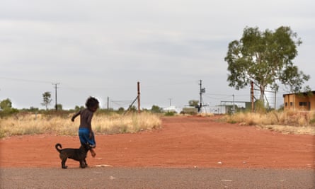 Aboriginal community north of Alice Springs
